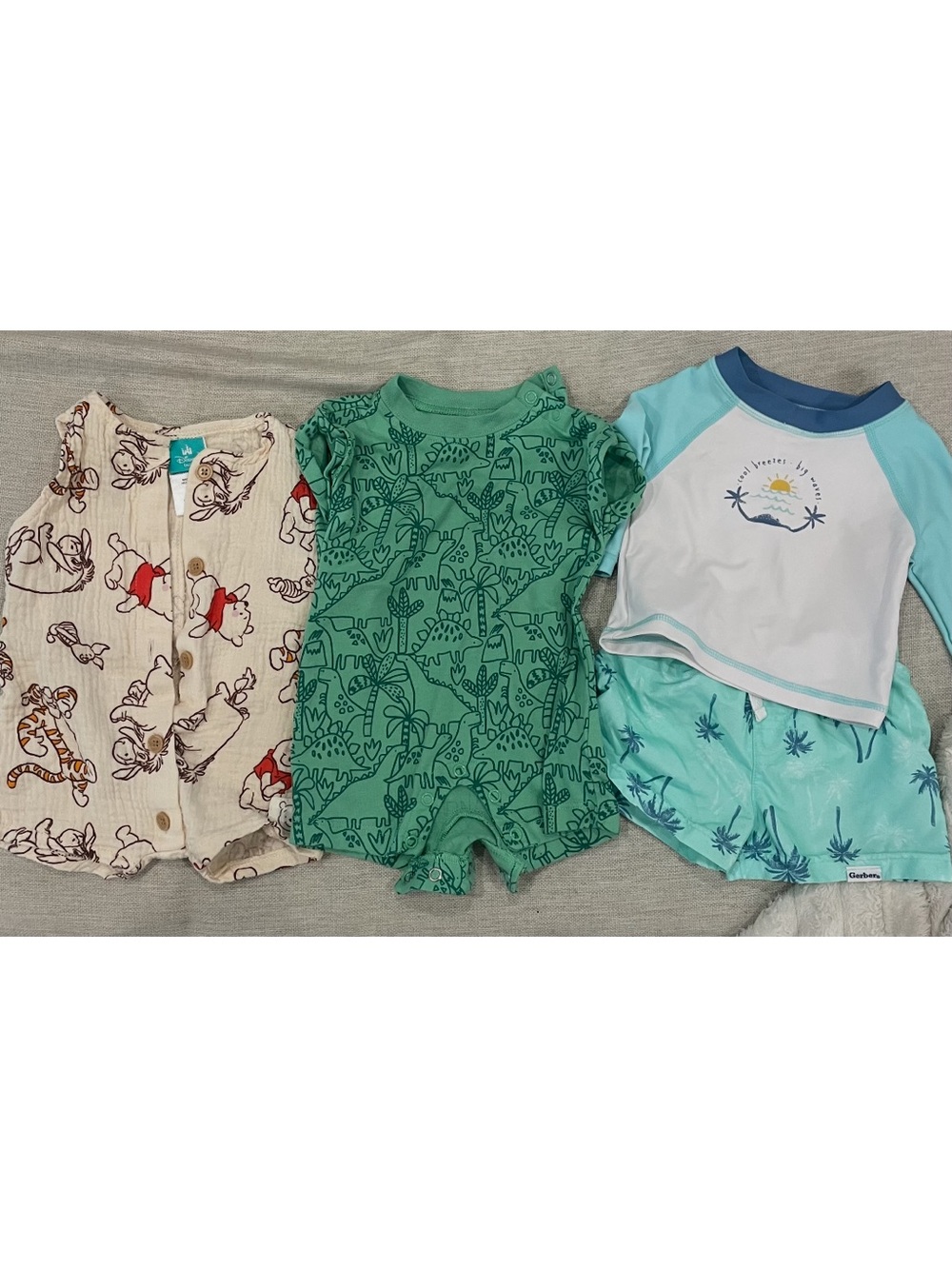 0-3/3 months boys summer clothes